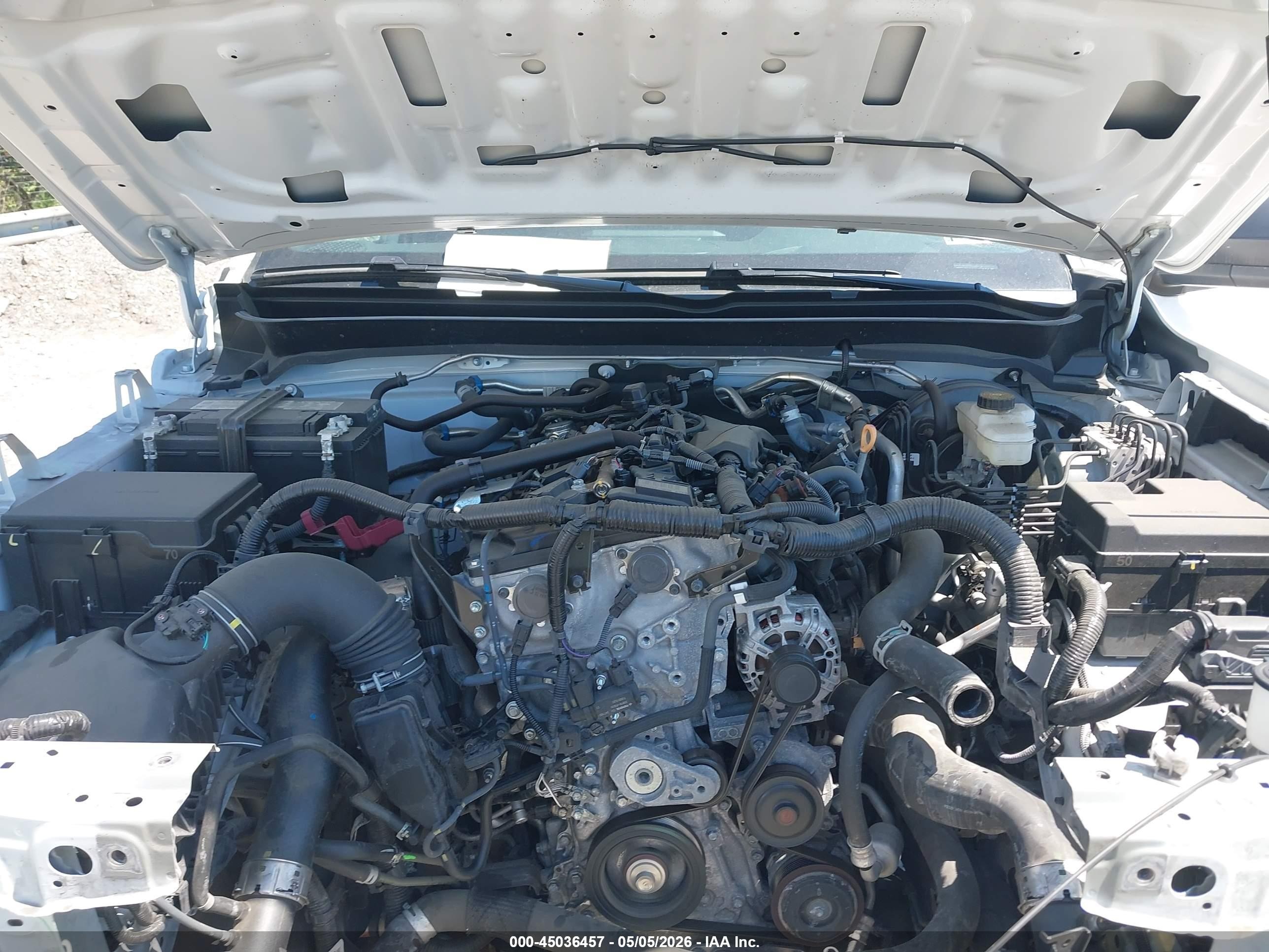 2024 Toyota Tacoma Sr Белый vin: 3TYLD5KN1RT007514