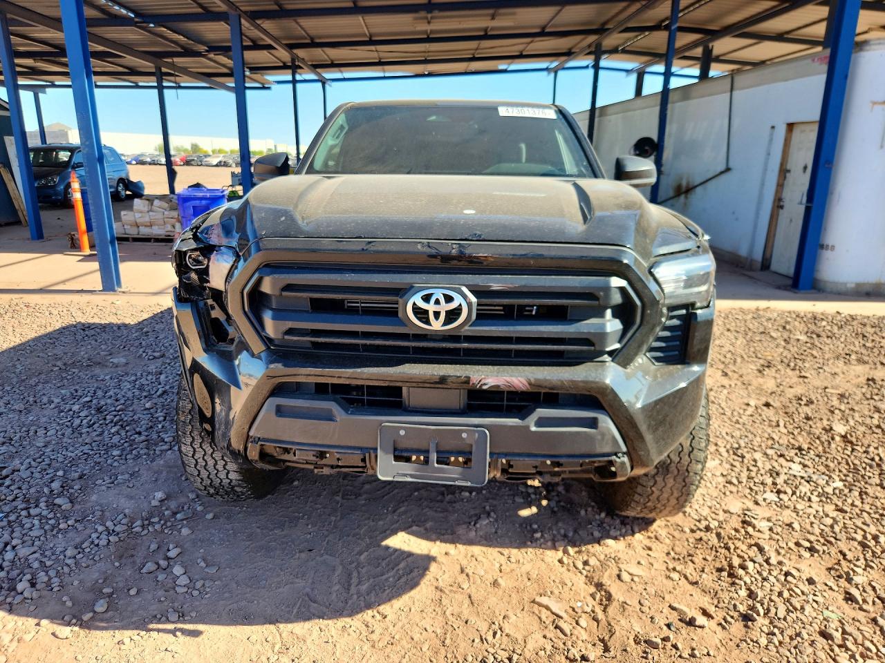 2024 Toyota Tacoma Sr Черный vin: 3TYLD5KN3RT008440
