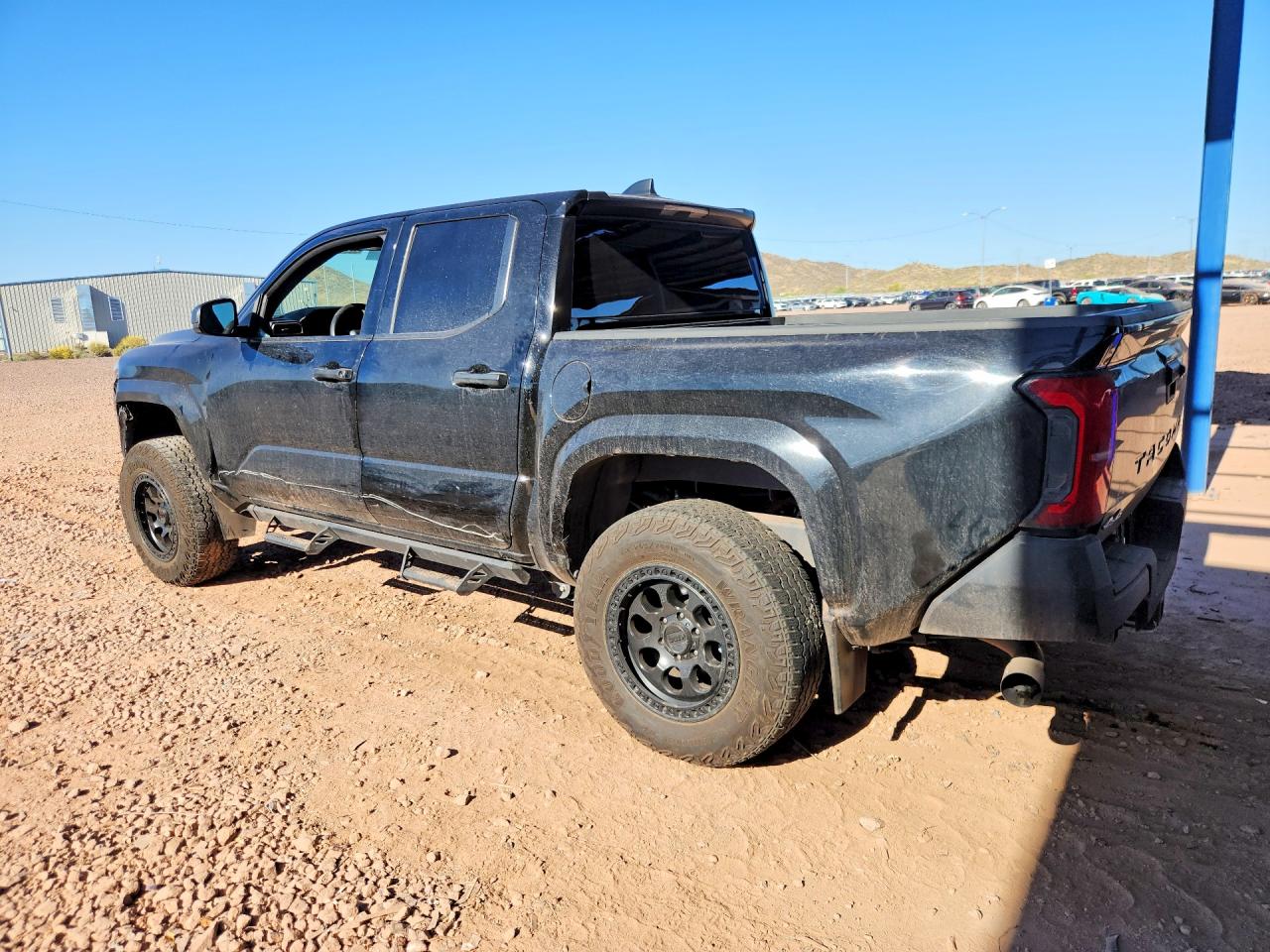 2024 Toyota Tacoma Sr Черный vin: 3TYLD5KN3RT008440