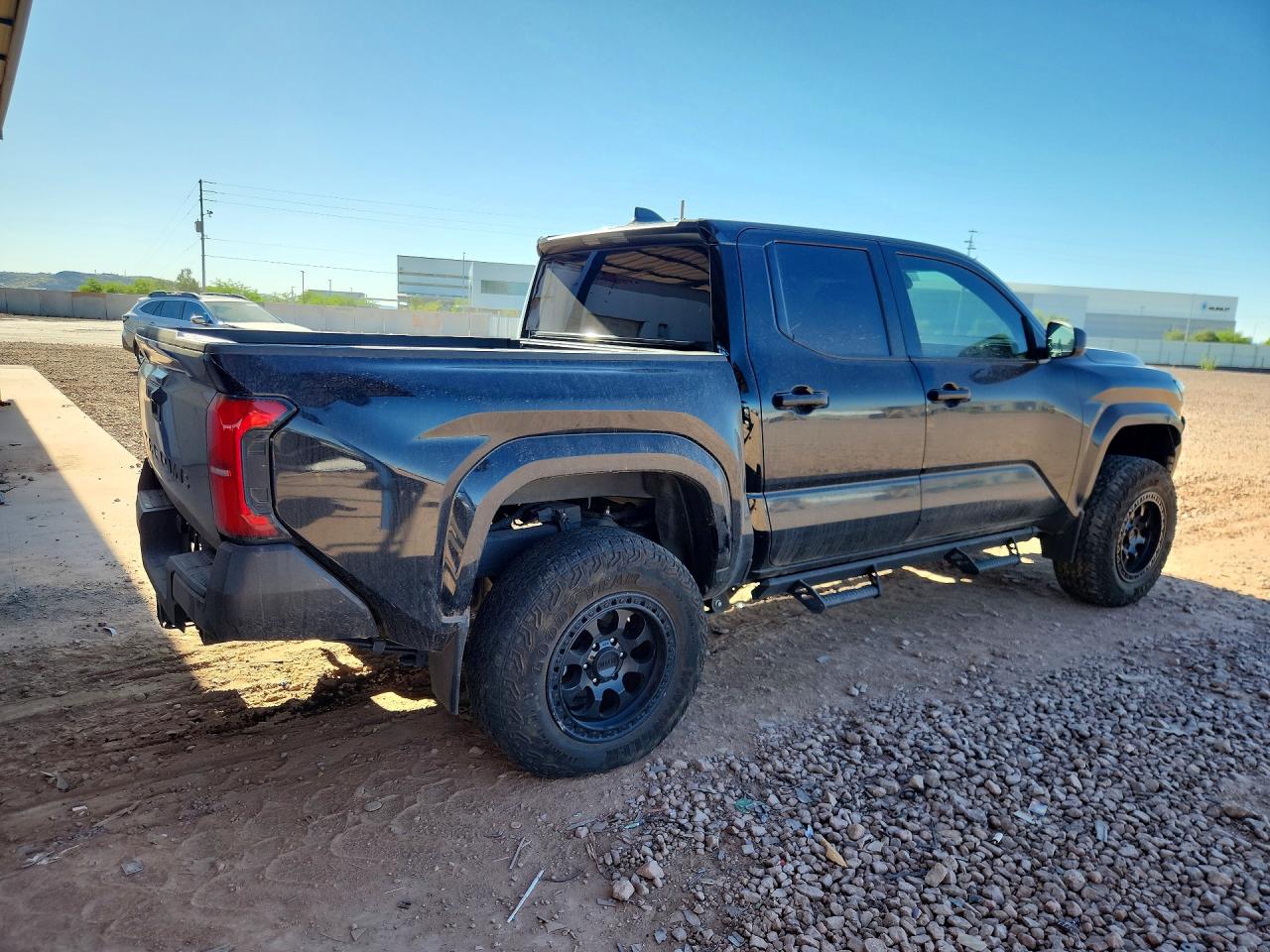 2024 Toyota Tacoma Sr Черный vin: 3TYLD5KN3RT008440