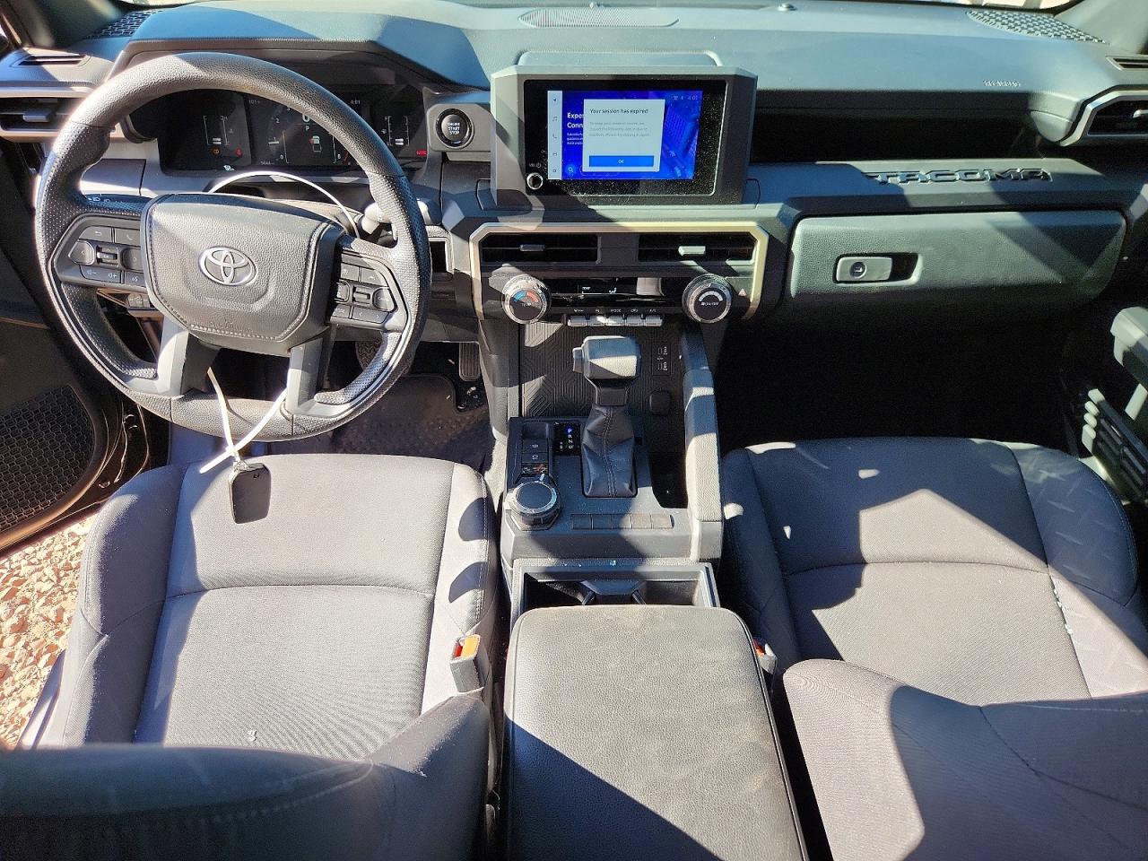 2024 Toyota Tacoma Sr Черный vin: 3TYLD5KN3RT008440