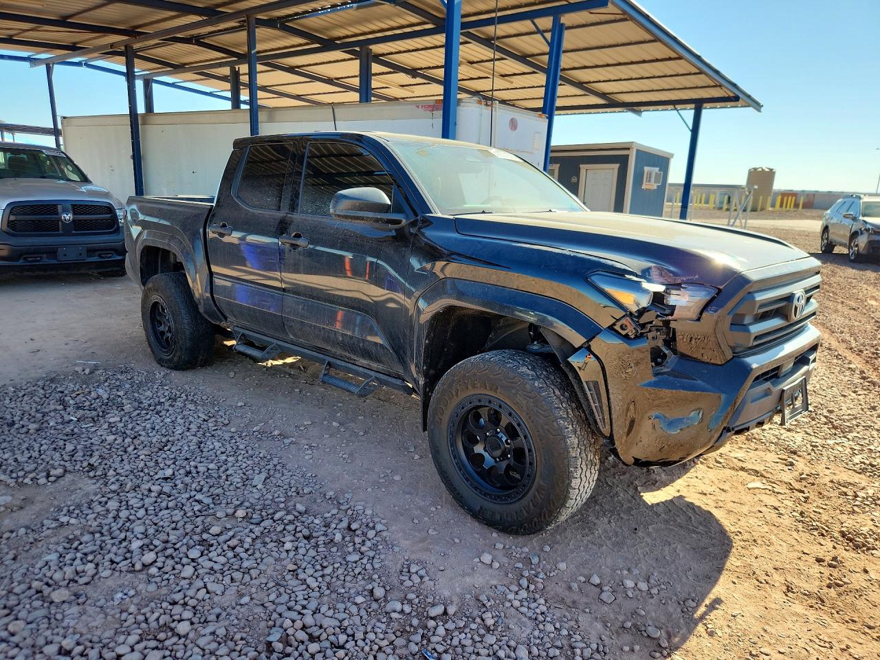 2024 Toyota Tacoma Sr Черный vin: 3TYLD5KN3RT008440