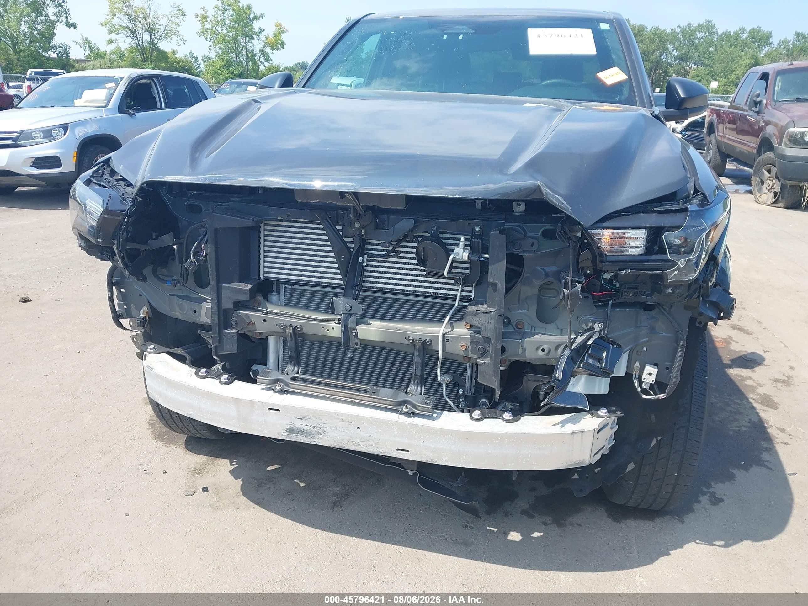 2024 Toyota Tacoma Sr Gray vin: 3TYLD5KN9RT004716