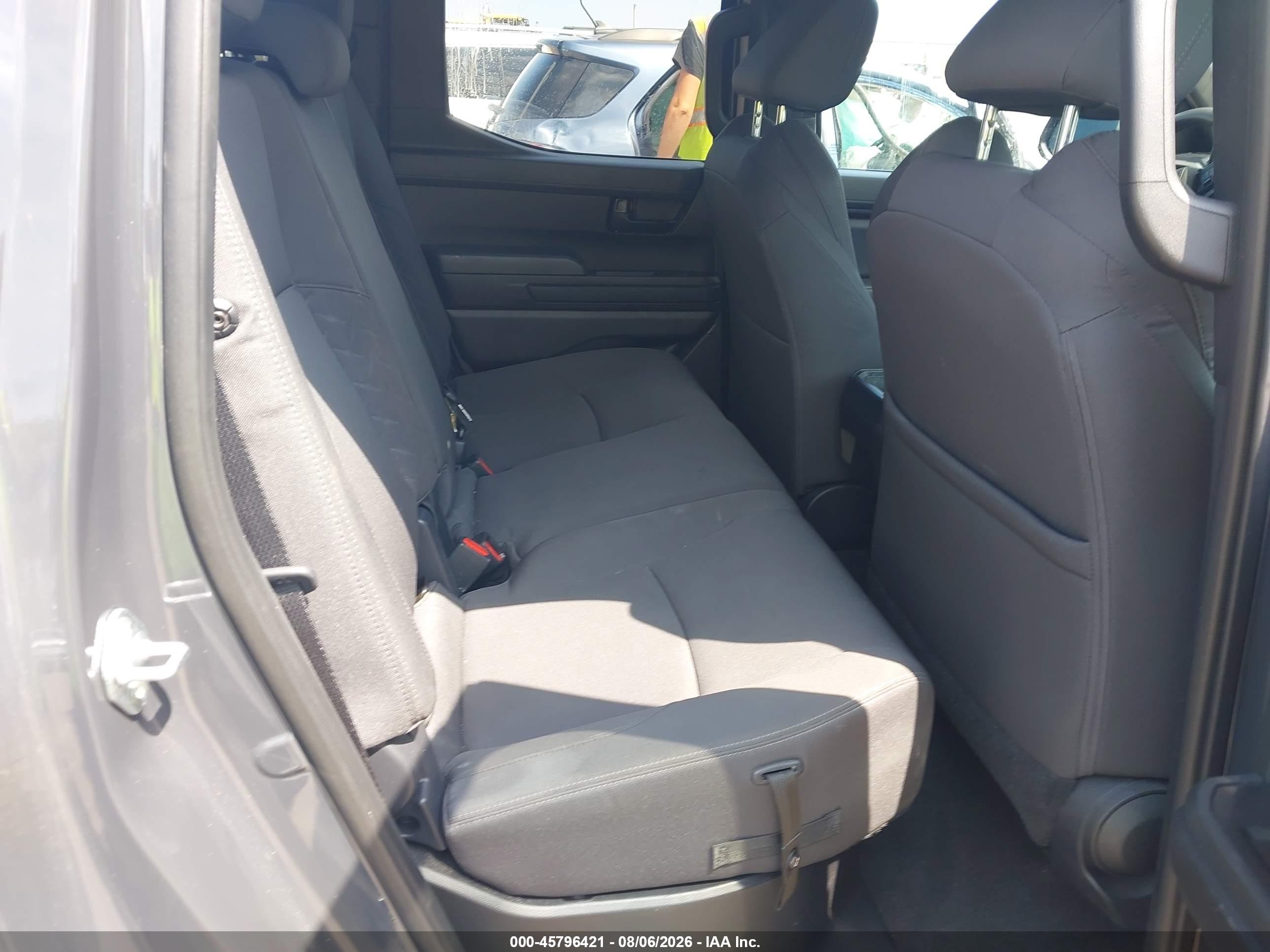 2024 Toyota Tacoma Sr Gray vin: 3TYLD5KN9RT004716