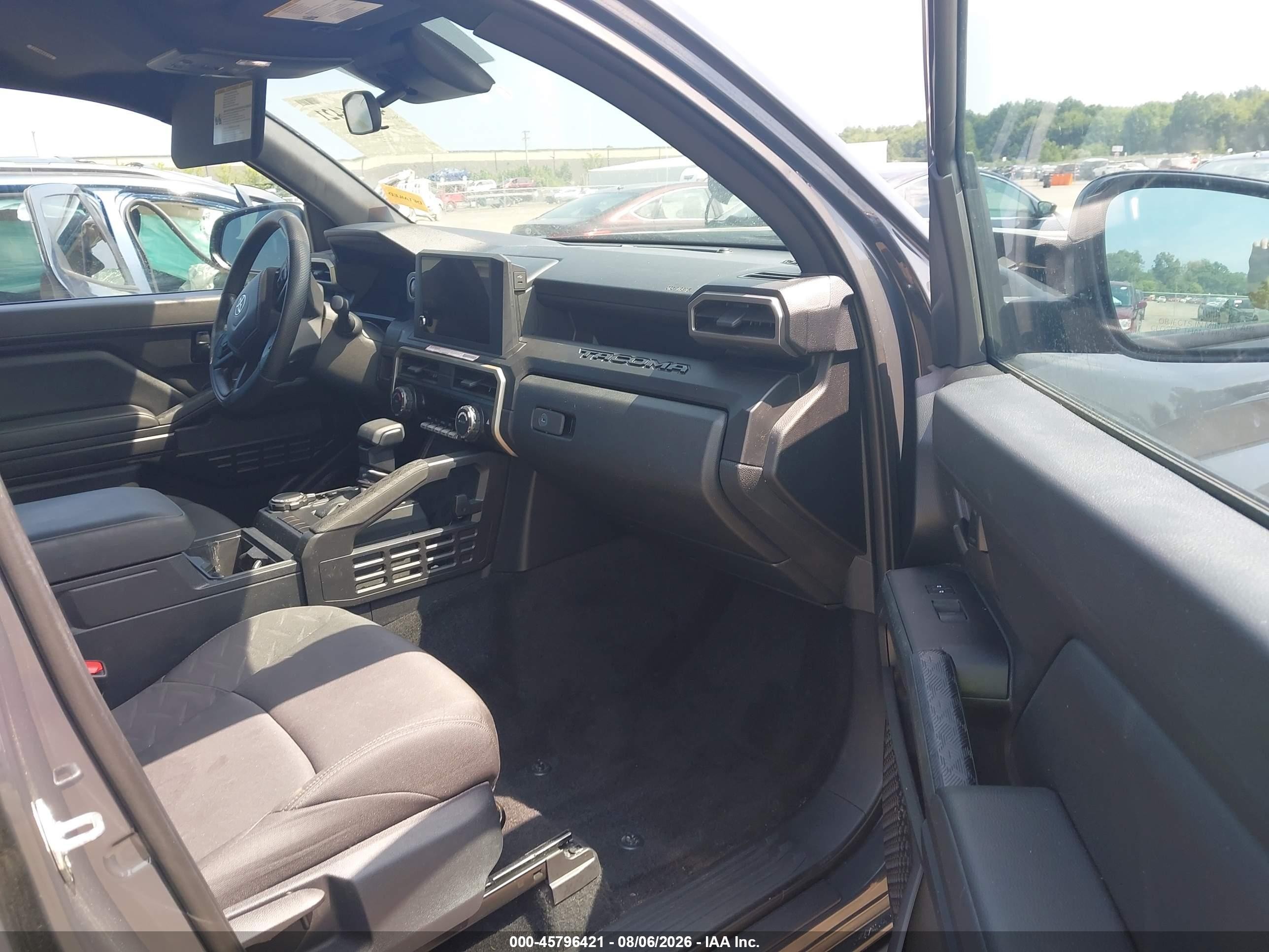 2024 Toyota Tacoma Sr Gray vin: 3TYLD5KN9RT004716