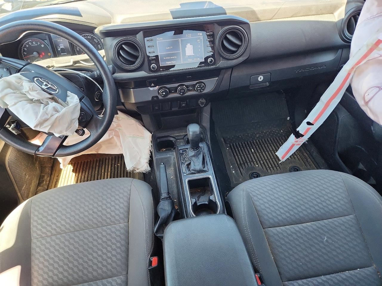 2023 Toyota Tacoma Sr White vin: 3TYRX5GN5PT076164