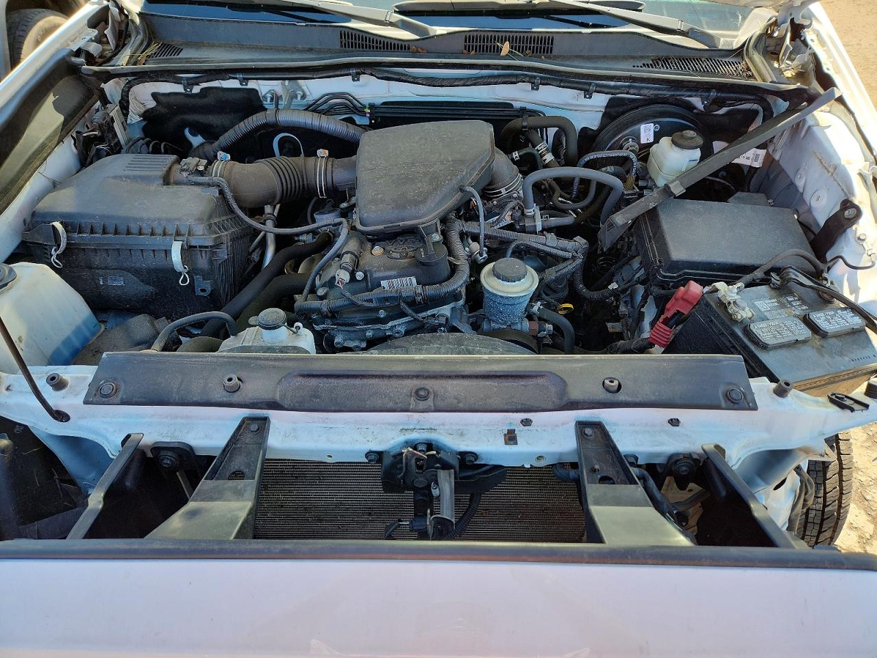 2023 Toyota Tacoma Sr White vin: 3TYRX5GN5PT076164