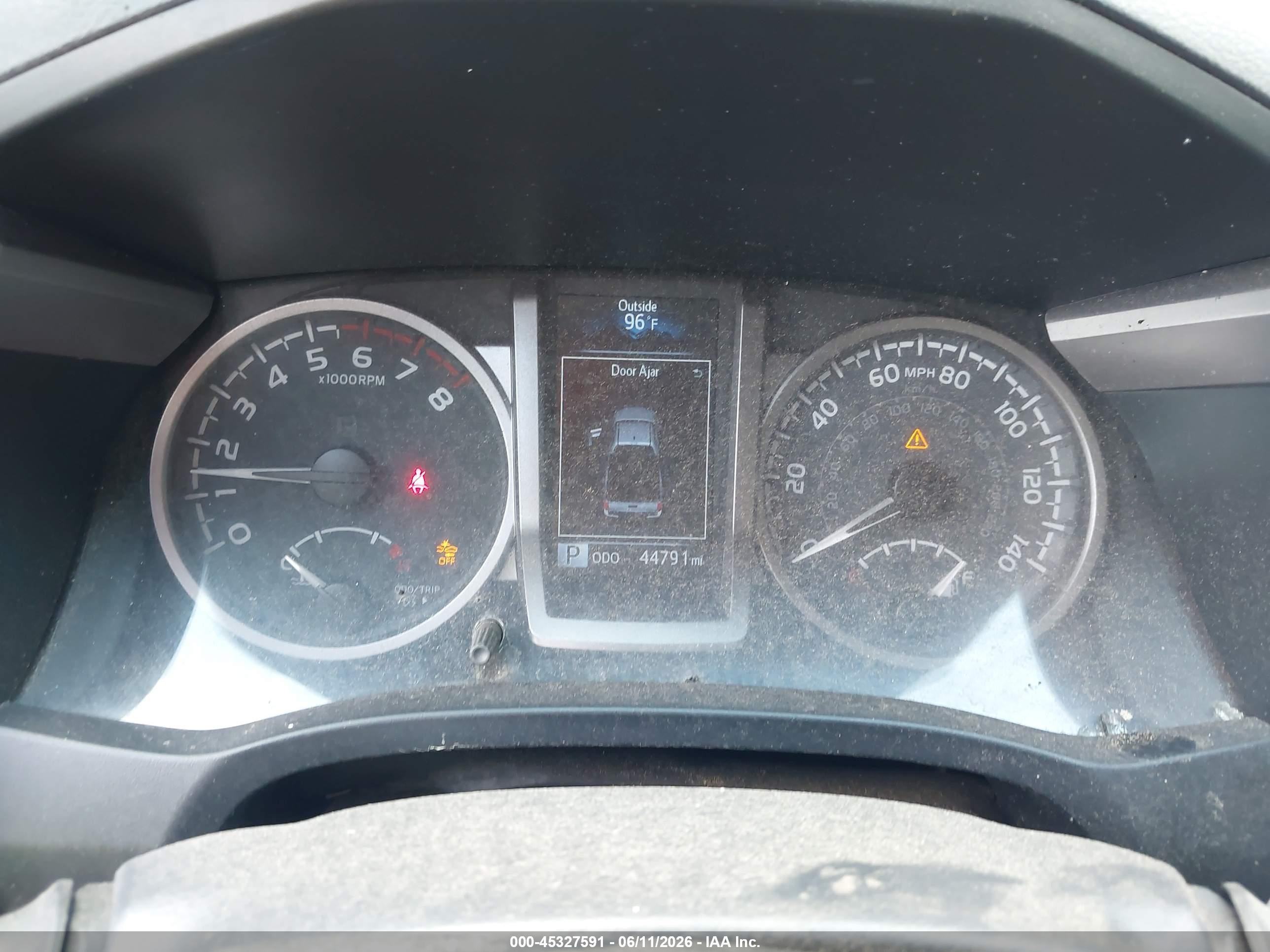 2021 Toyota Tacoma Sr5 Gray vin: 3TYRX5GN6MT033769