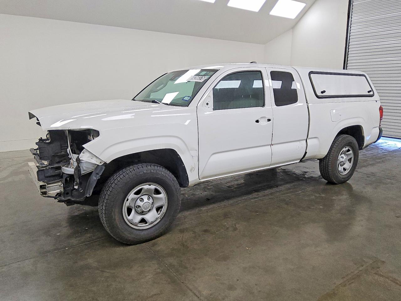 2022 Toyota Tacoma Sr White vin: 3TYRX5GN6NT053621