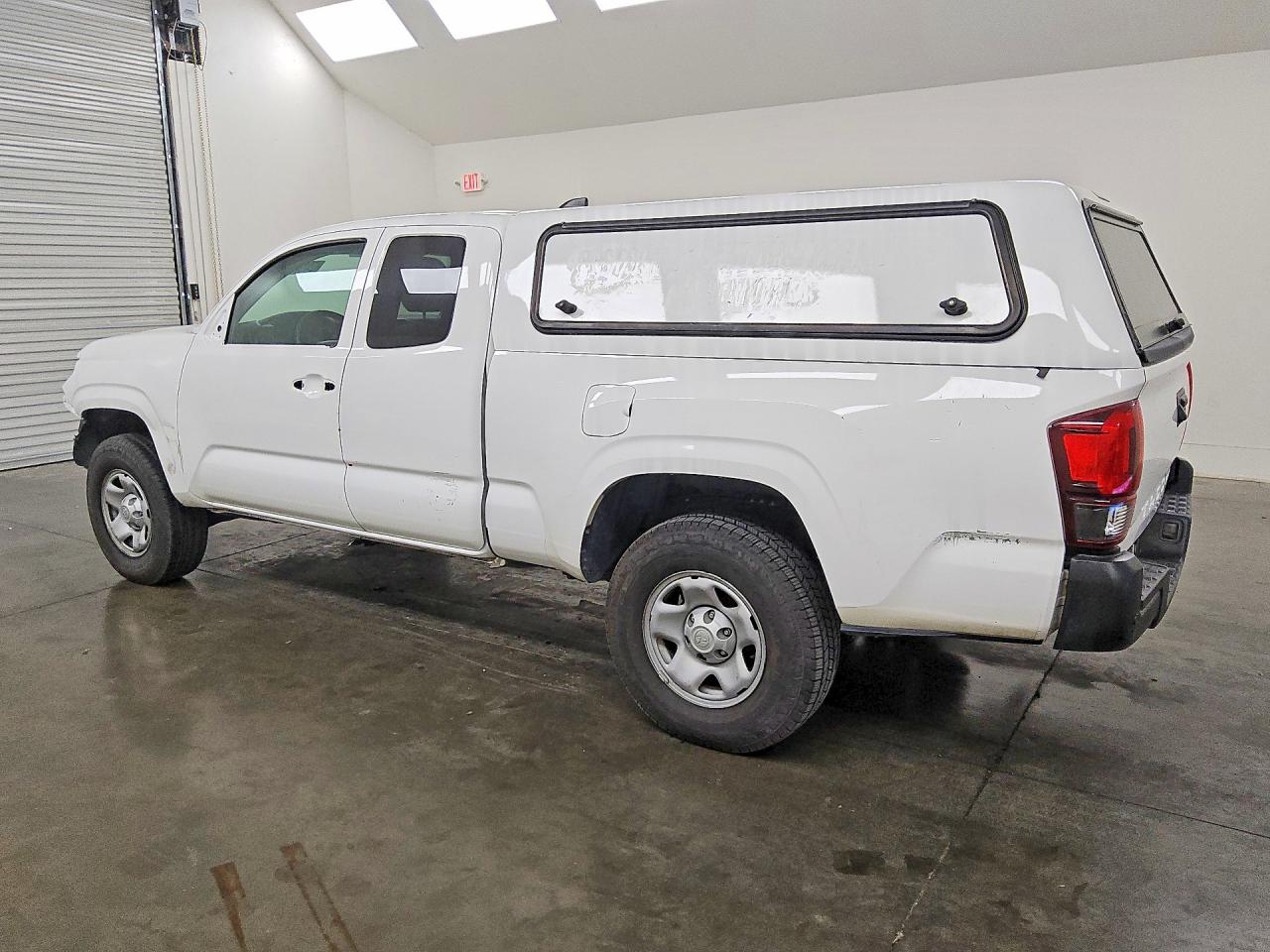 2022 Toyota Tacoma Sr White vin: 3TYRX5GN6NT053621