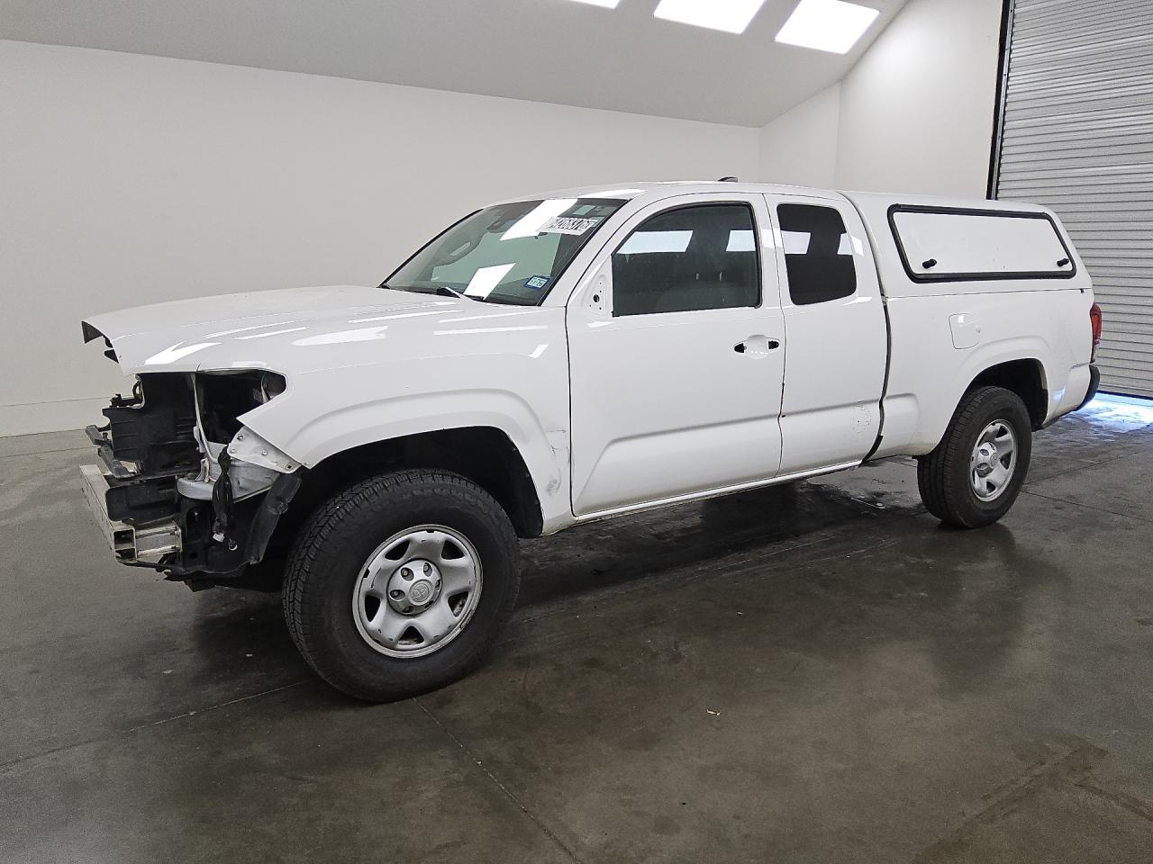 2022 Toyota Tacoma Sr White vin: 3TYRX5GN6NT053621 Damage: Left Mirror, Missing, Replacement Required