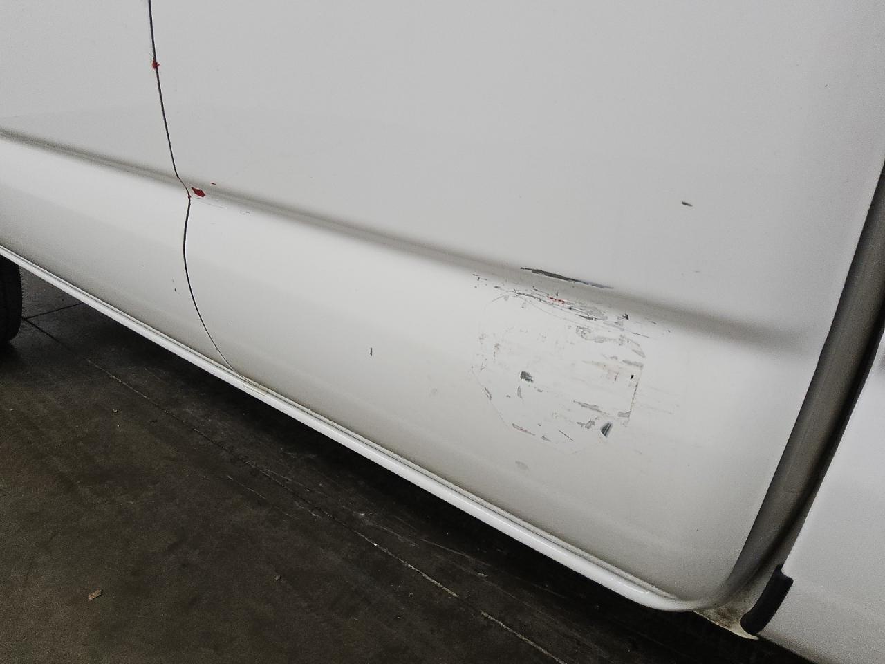 2022 Toyota Tacoma Sr White vin: 3TYRX5GN6NT053621 Damage: Left Rear Door, Multiple Scratches Heavy, 4