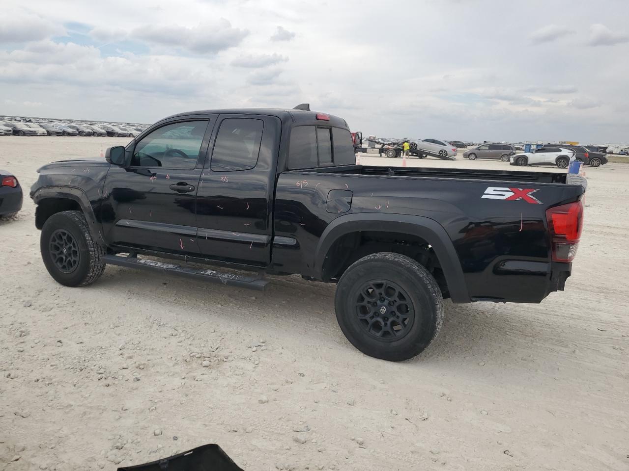 2021 Toyota Tacoma Access Cab Черный vin: 3TYRX5GN7MT008556