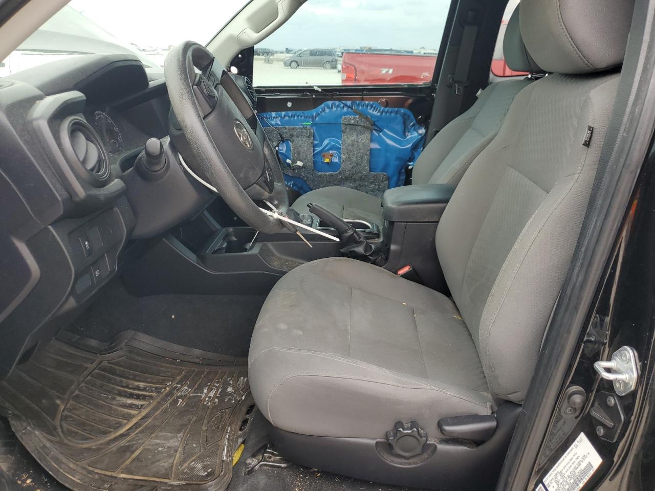 2021 Toyota Tacoma Access Cab Черный vin: 3TYRX5GN7MT008556