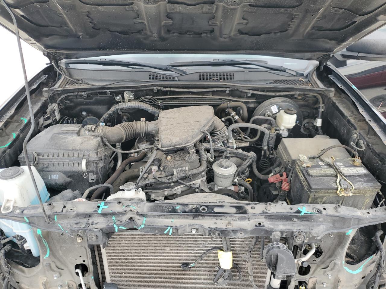 2021 Toyota Tacoma Access Cab Черный vin: 3TYRX5GN7MT008556