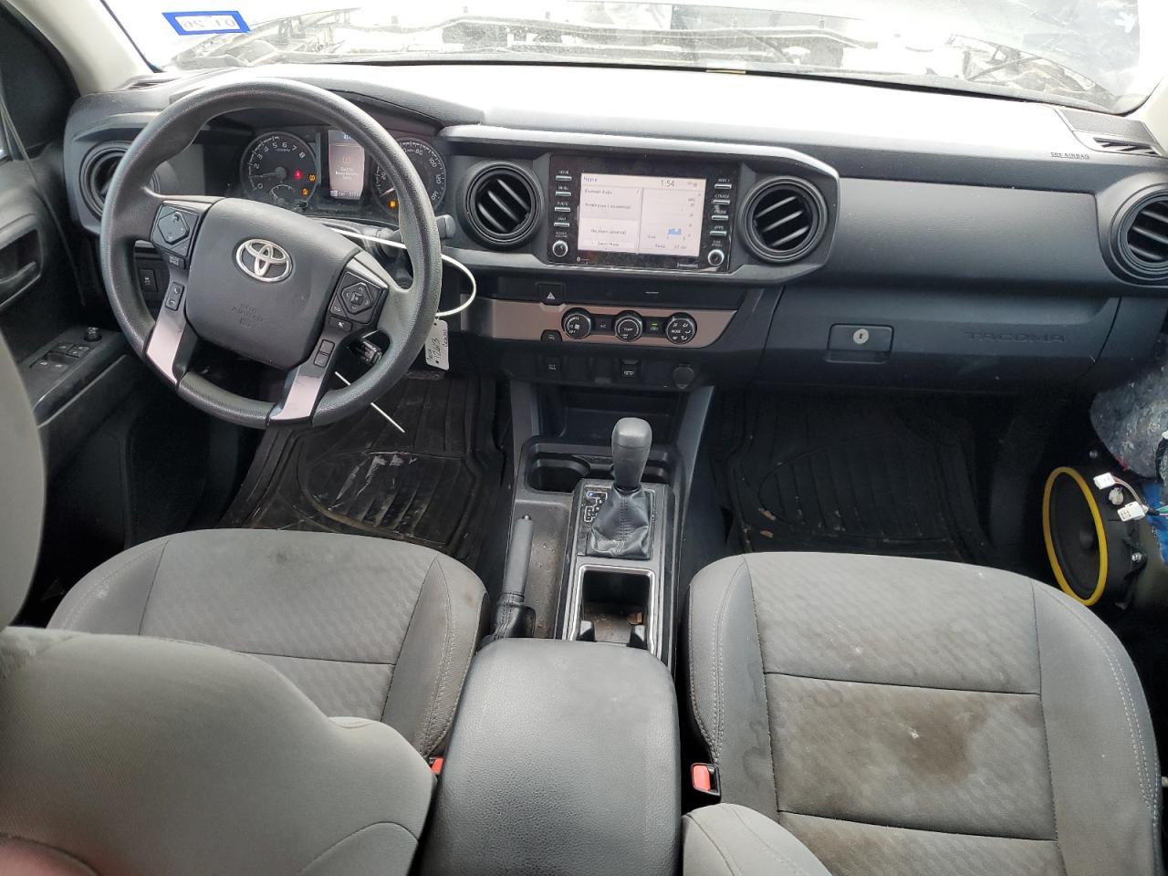 2021 Toyota Tacoma Access Cab Черный vin: 3TYRX5GN7MT008556
