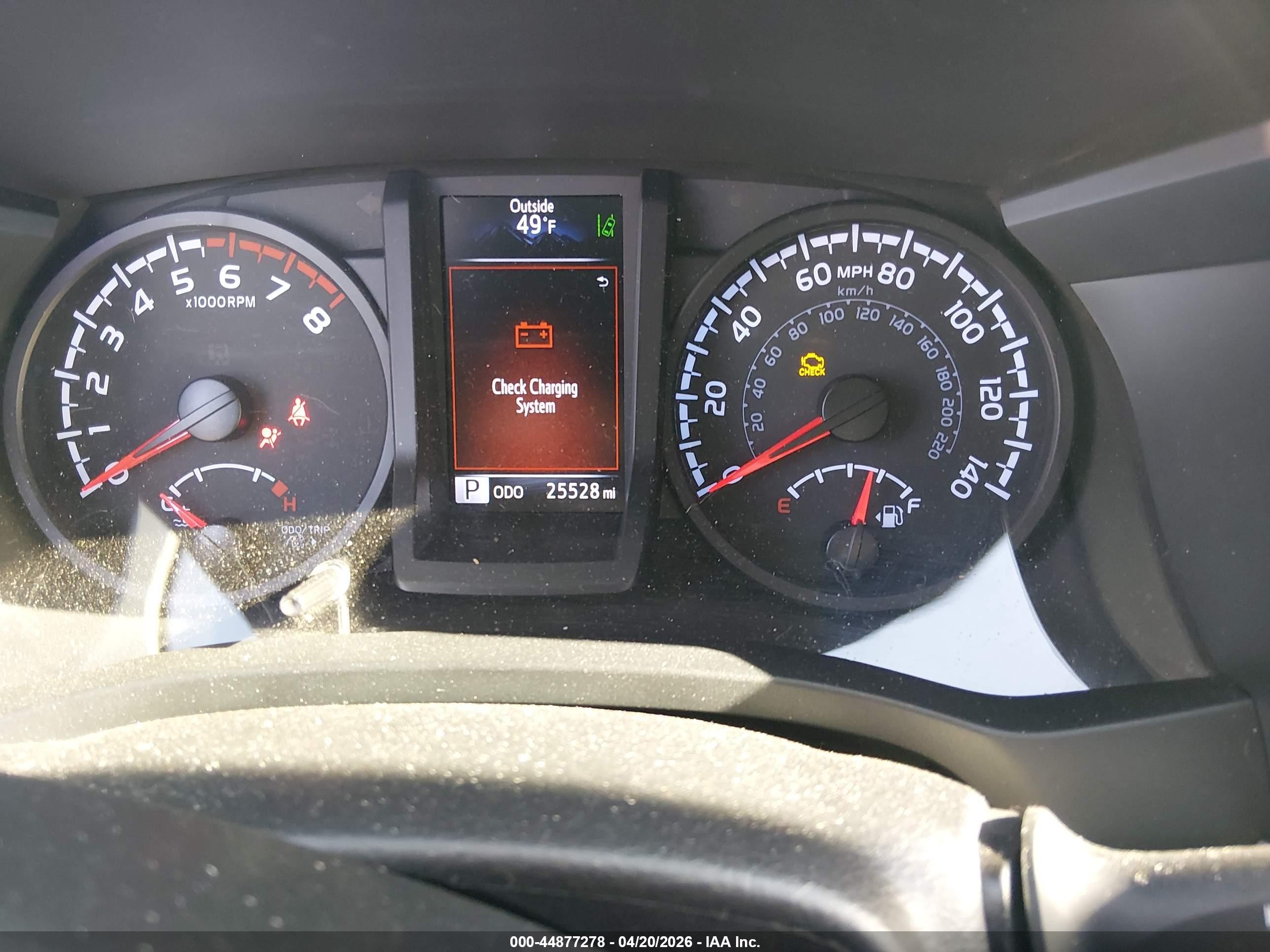 2023 Toyota Tacoma Sr Серебряный vin: 3TYRX5GNXPT085054