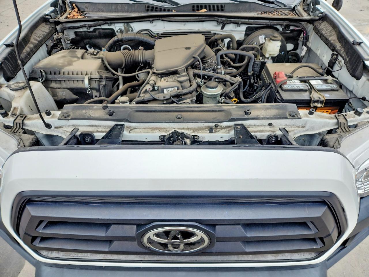 2022 Toyota Tacoma Sr White vin: 3TYSX5EN0NT016259