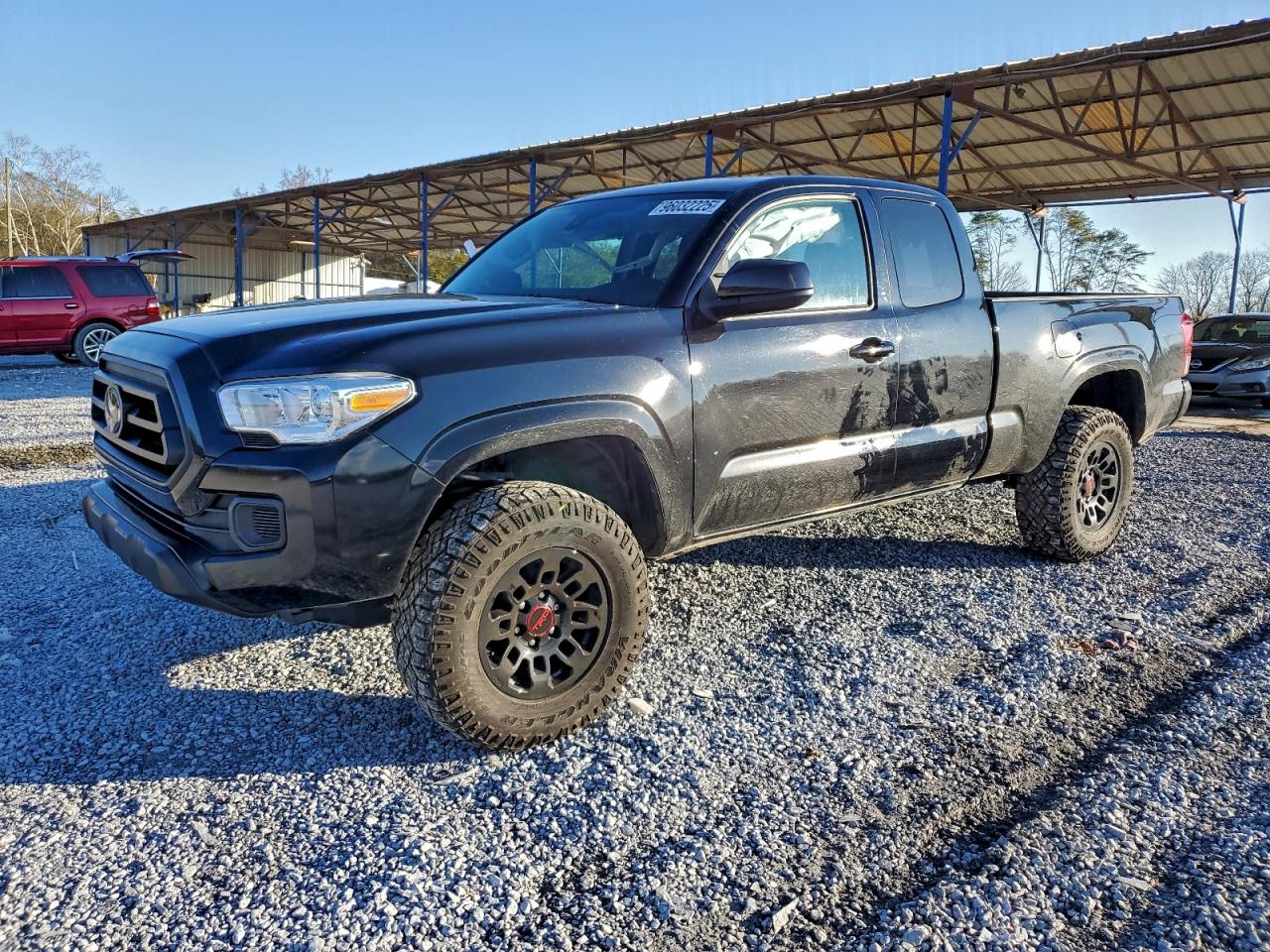 2023 Toyota Tacoma Access Cab Black vin: 3TYSX5EN0PT019536