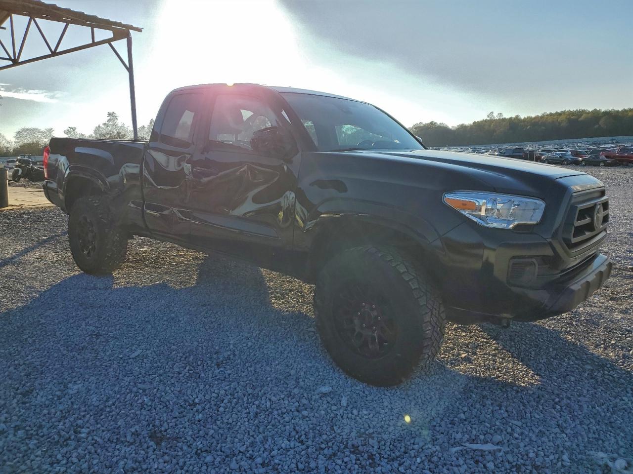 2023 Toyota Tacoma Access Cab Black vin: 3TYSX5EN0PT019536