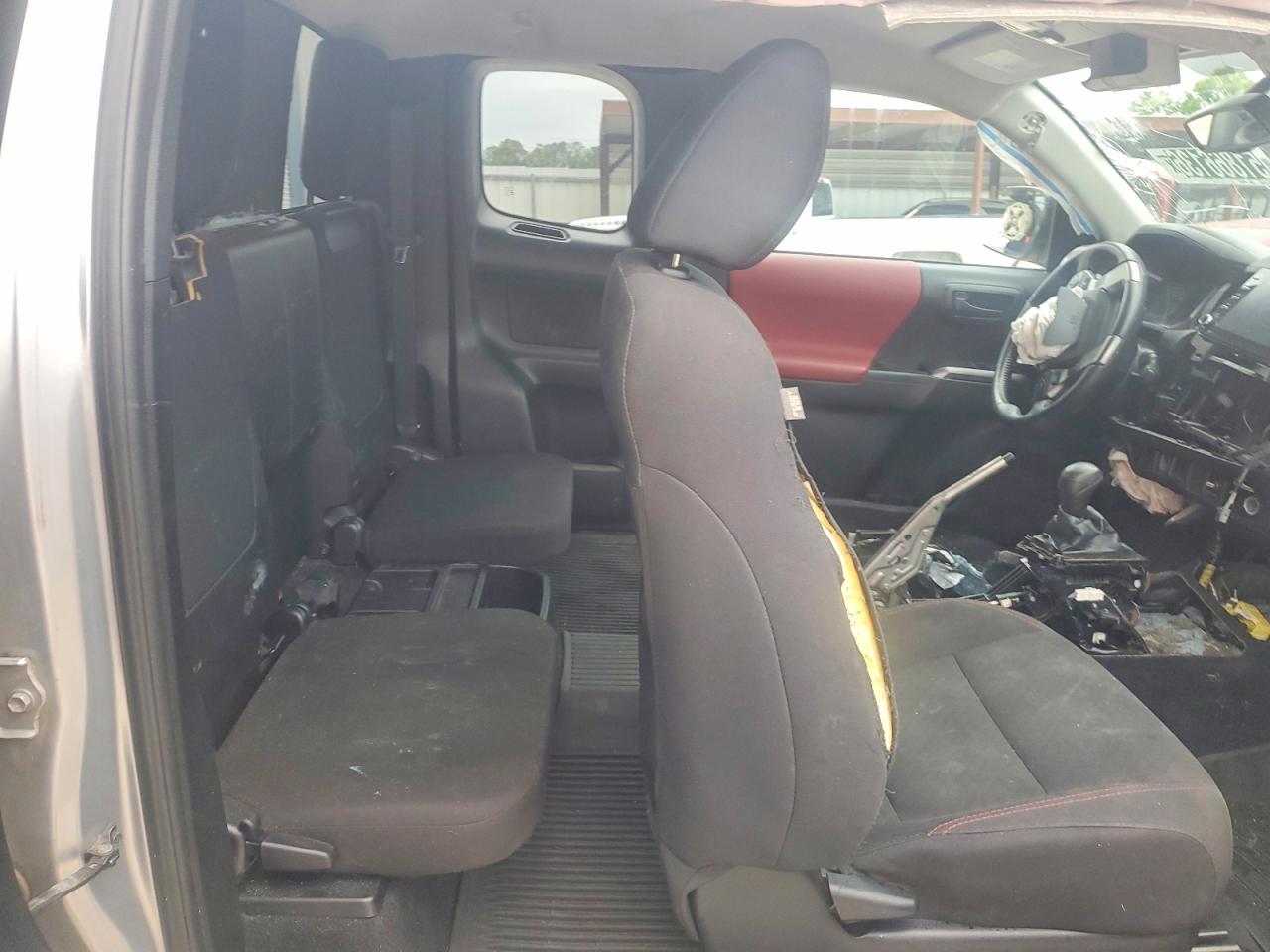 2021 Toyota Tacoma Sr5 V6 Silver vin: 3TYSZ5AN4MT015176
