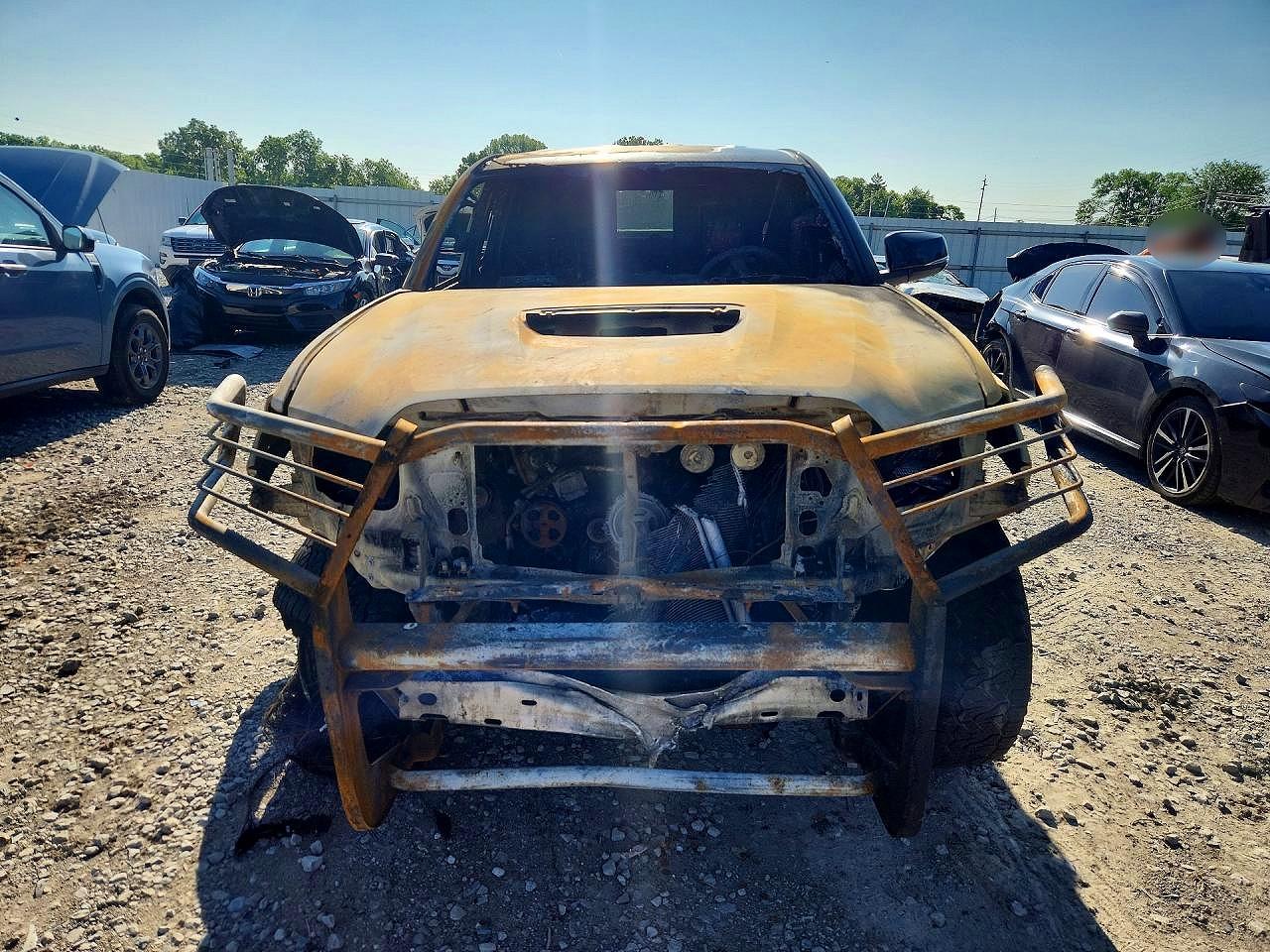 2022 Toyota Tacoma Trd Sport Black vin: 3TYSZ5AN8NT077777