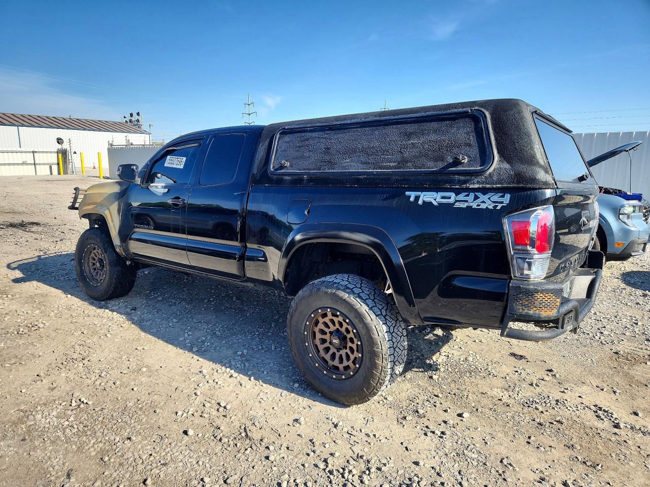 2022 Toyota Tacoma Trd Sport Black vin: 3TYSZ5AN8NT077777