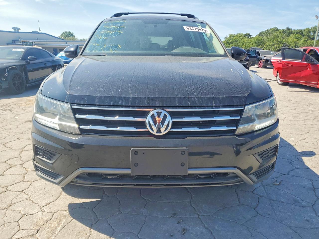 2018 Volkswagen Tiguan S Black vin: 3VV0B7AX0JM097053