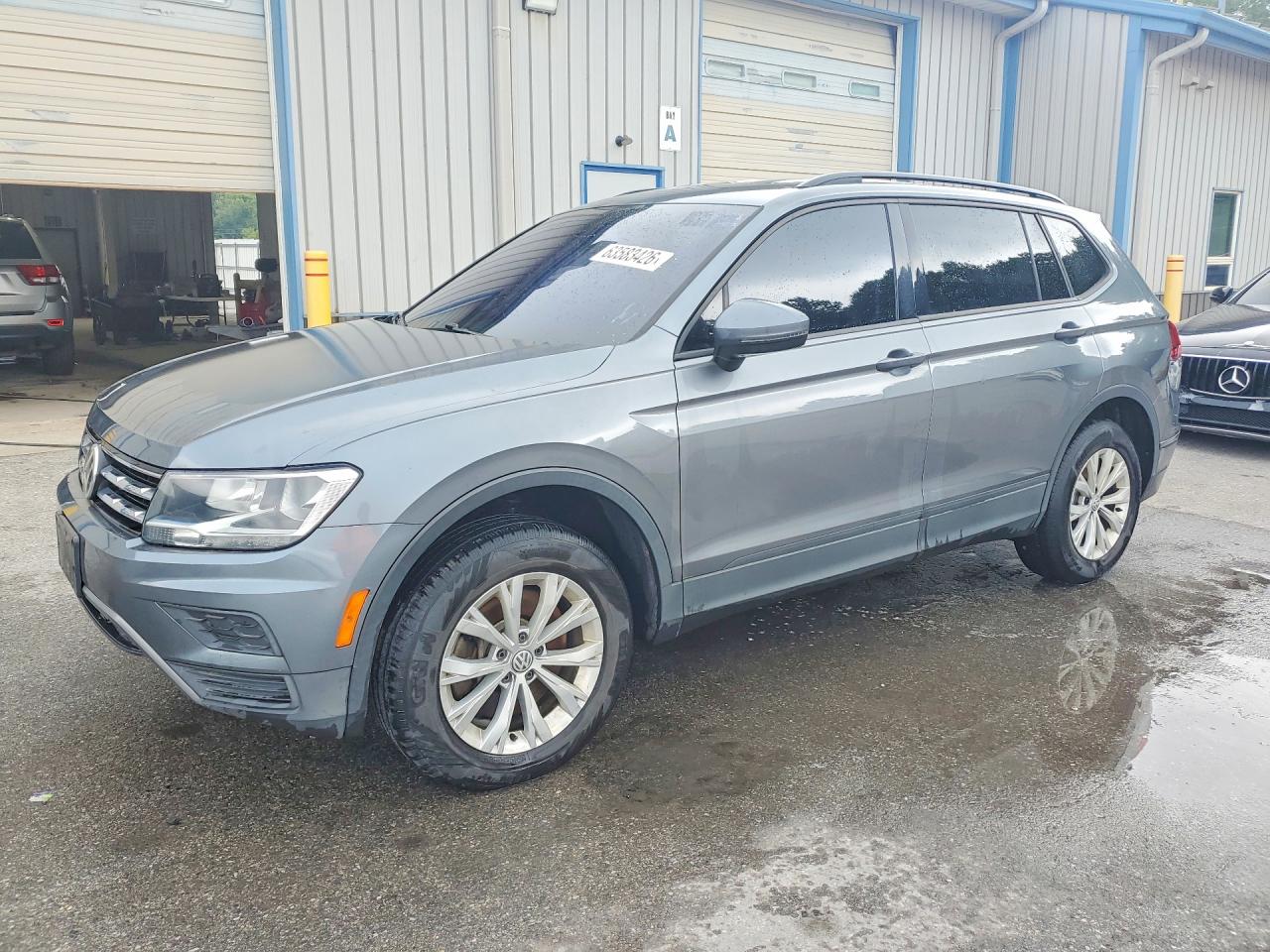 2019 Volkswagen Tiguan S Gray vin: 3VV0B7AX1KM041141