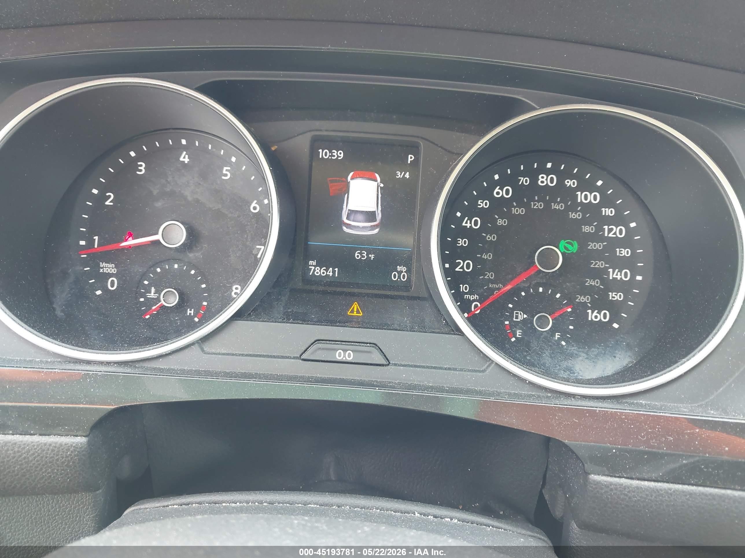 2019 Volkswagen Tiguan 2.0t S Silver vin: 3VV0B7AX2KM086184