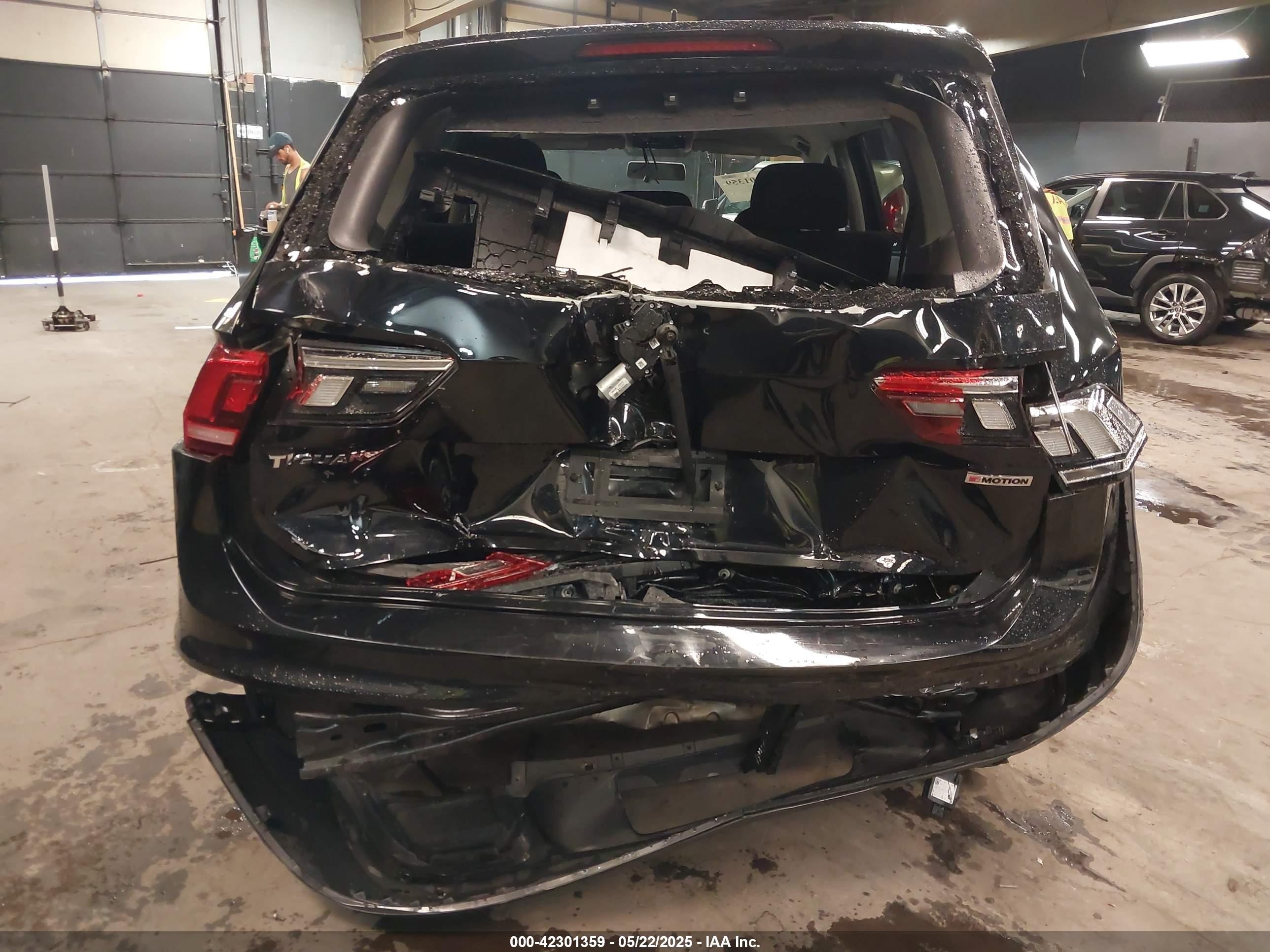 2021 Volkswagen Tiguan 2.0t S Black vin: 3VV0B7AX5MM088269