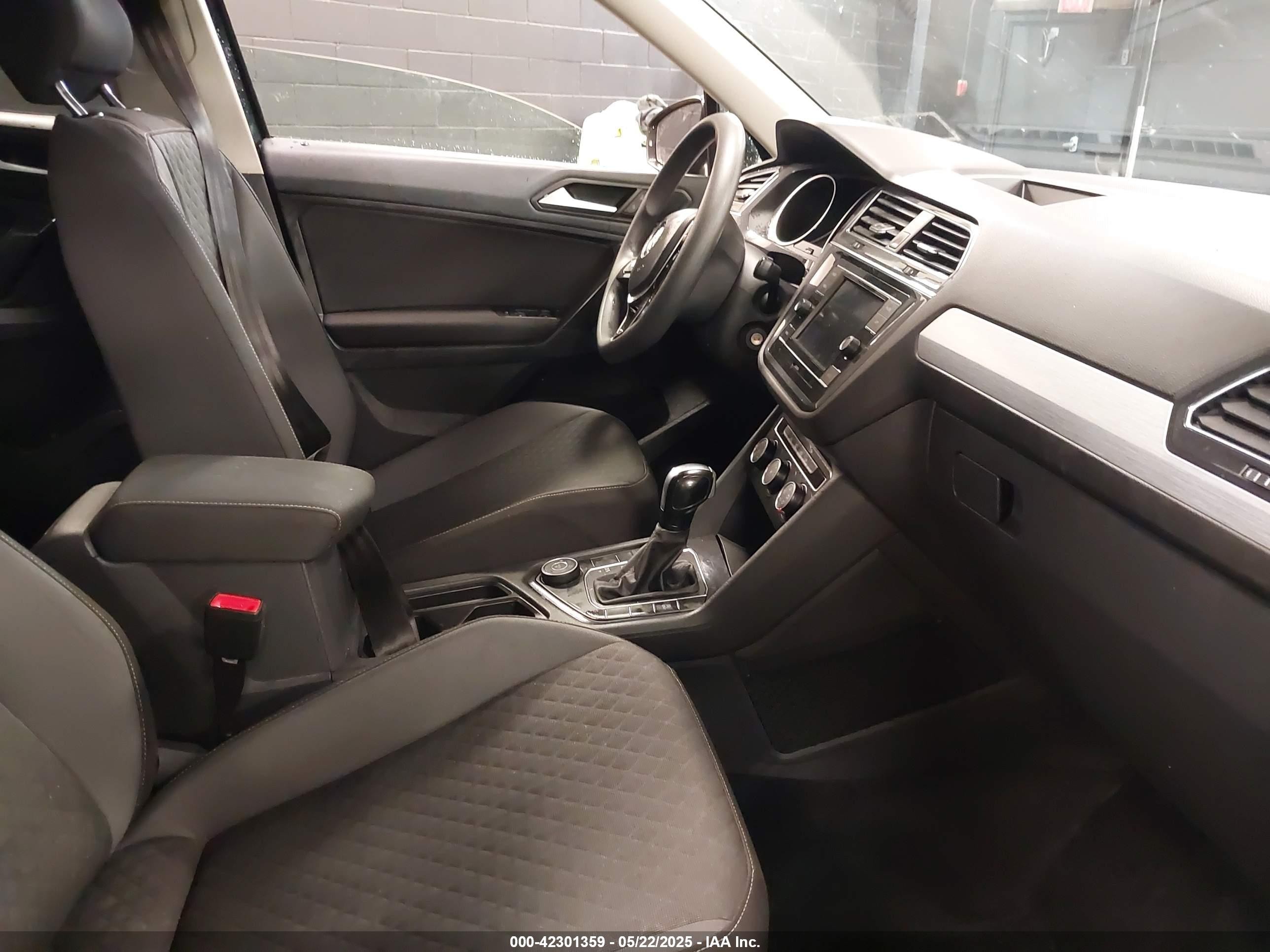 2021 Volkswagen Tiguan 2.0t S Black vin: 3VV0B7AX5MM088269