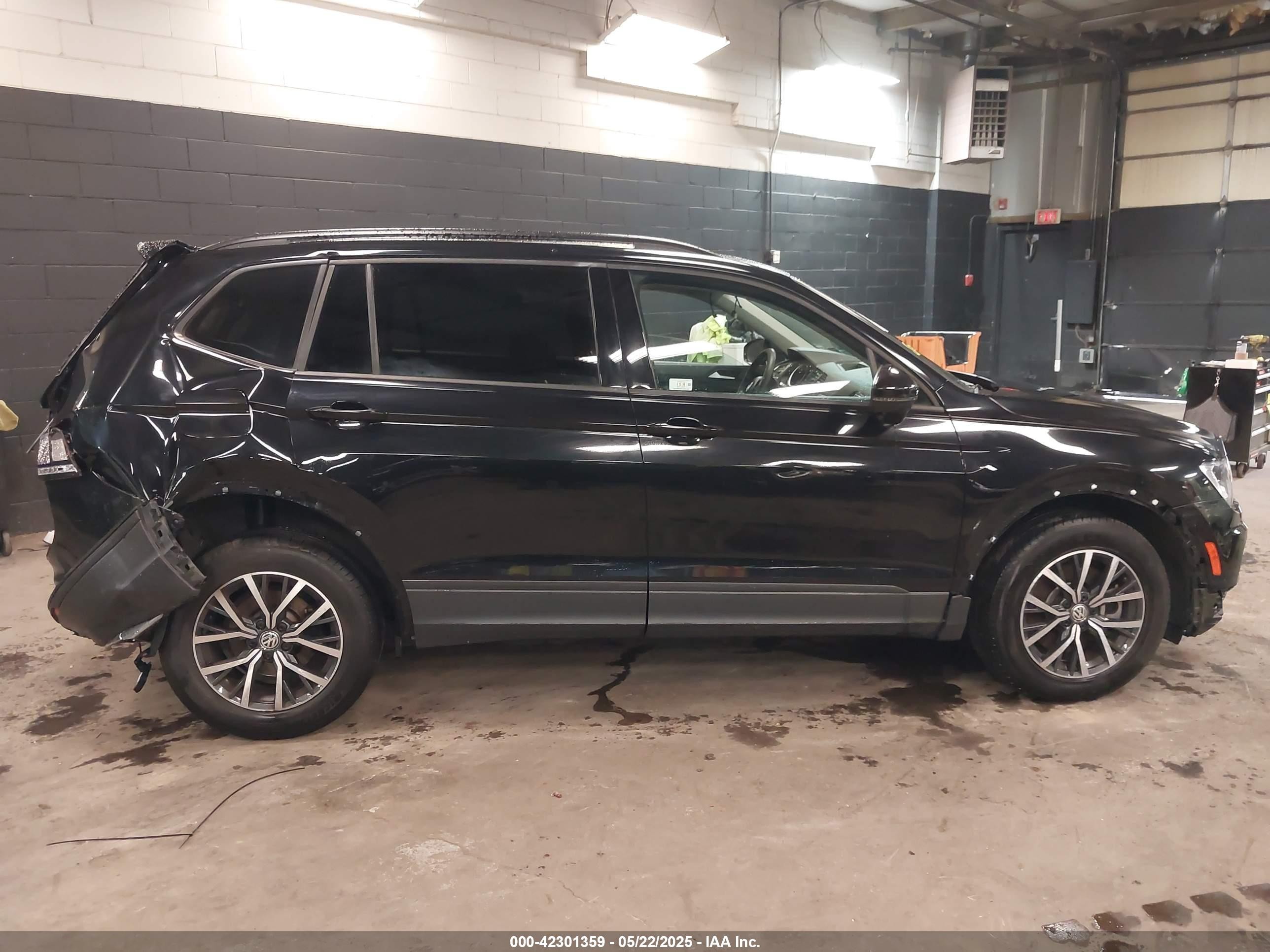 2021 Volkswagen Tiguan 2.0t S Black vin: 3VV0B7AX5MM088269