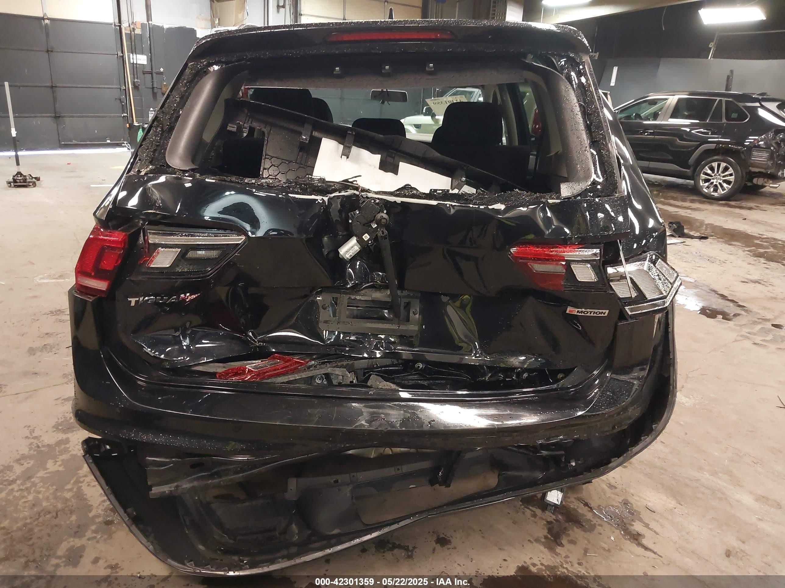 2021 Volkswagen Tiguan 2.0t S Black vin: 3VV0B7AX5MM088269