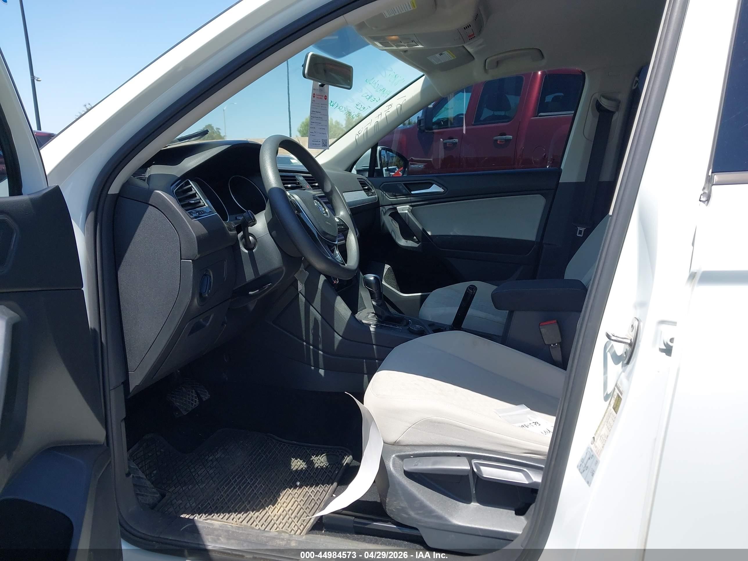 2021 Volkswagen Tiguan 2.0t S Белый vin: 3VV0B7AX5MM137387