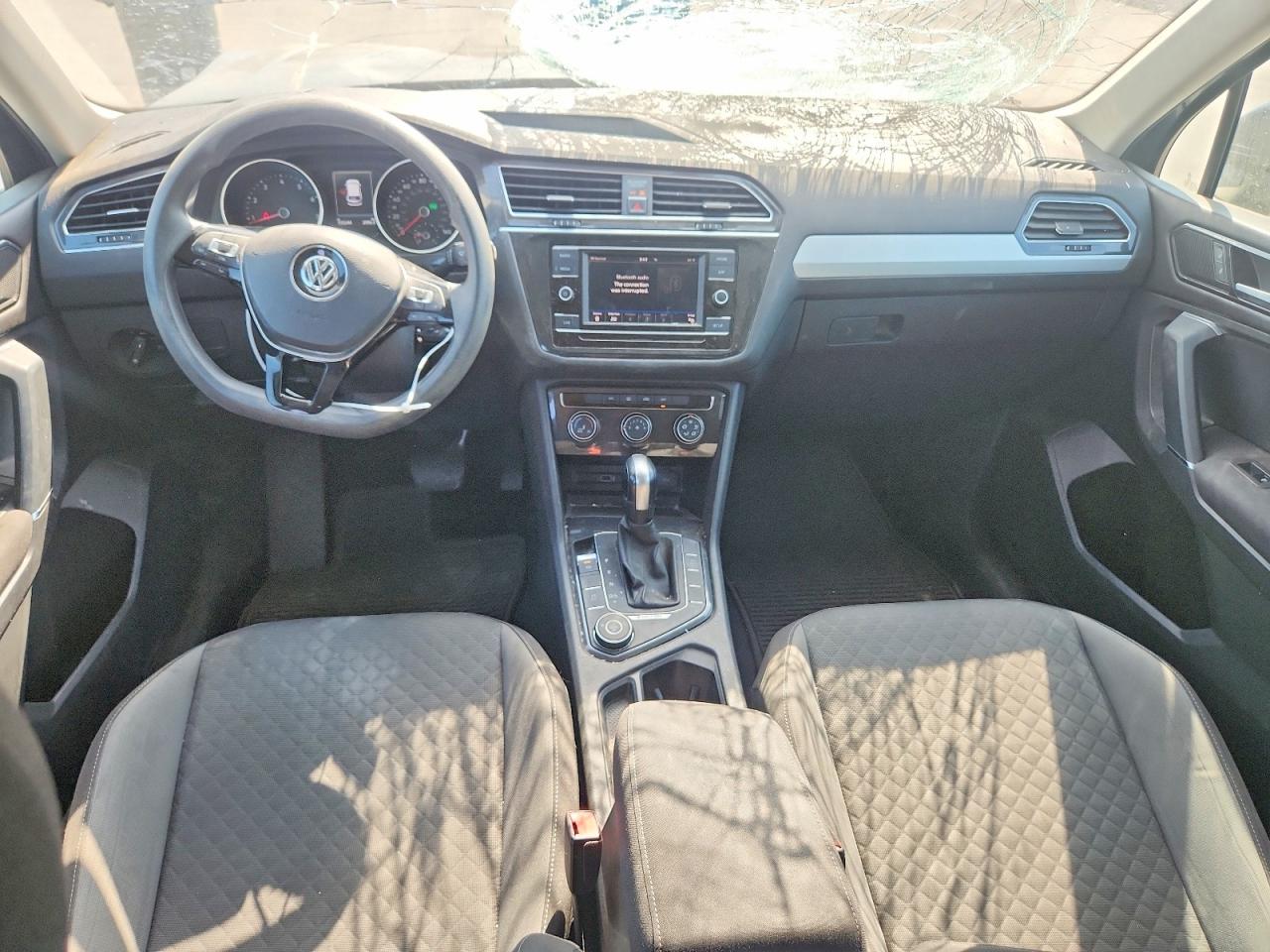 2018 Volkswagen Tiguan S Gray vin: 3VV0B7AX6JM052439
