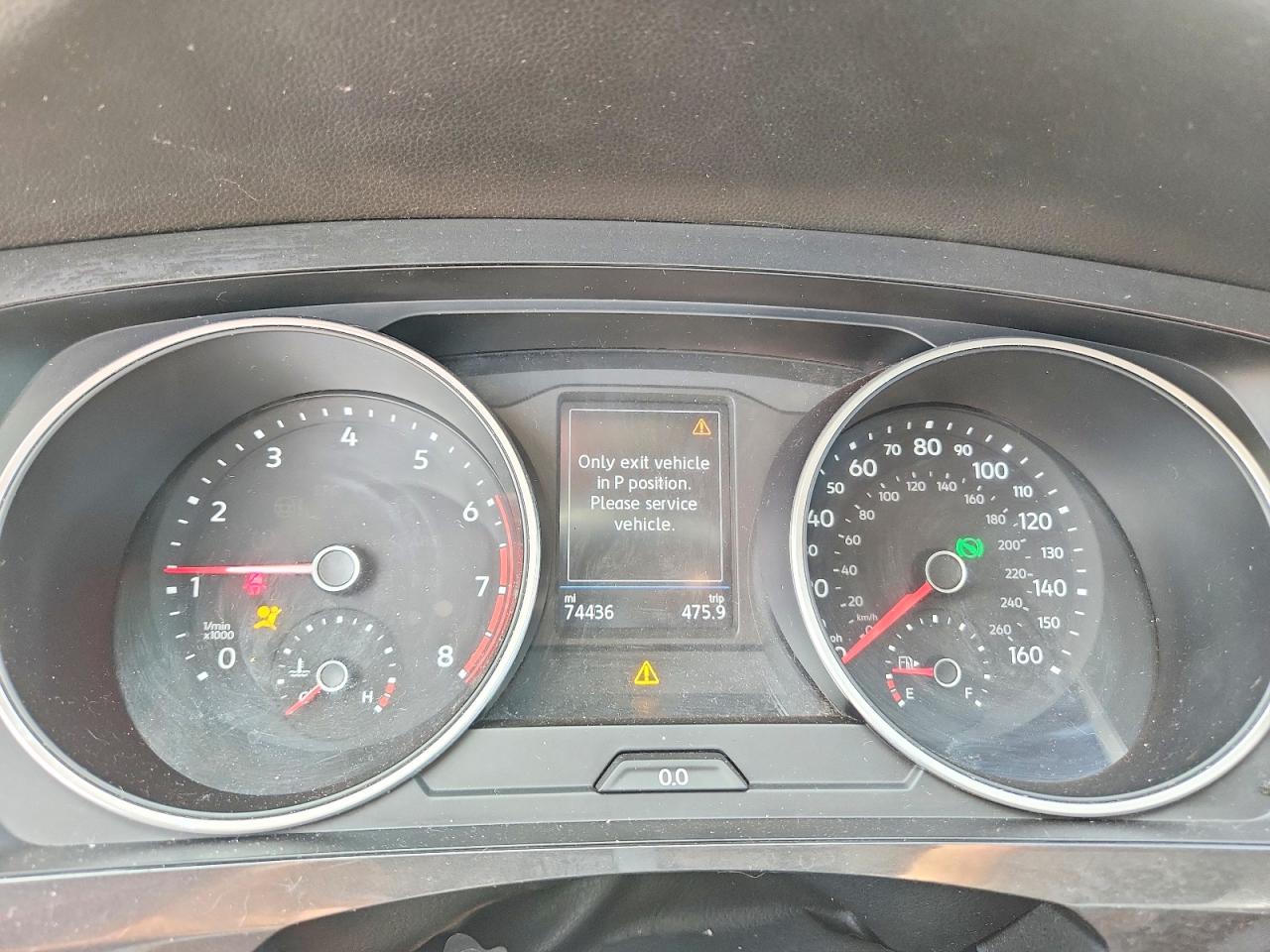 2019 Volkswagen Tiguan S White vin: 3VV0B7AX6KM050725