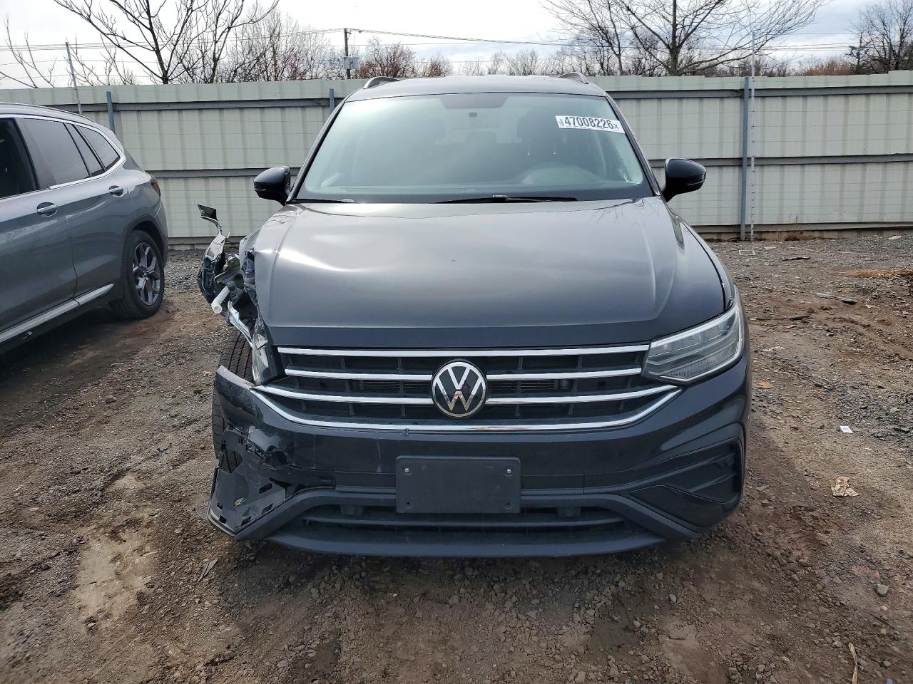 2022 Volkswagen Tiguan S Black vin: 3VV0B7AX9NM166229