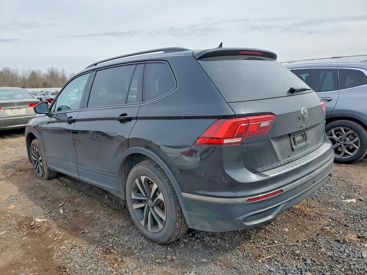 2022 Volkswagen Tiguan S Black vin: 3VV0B7AX9NM166229