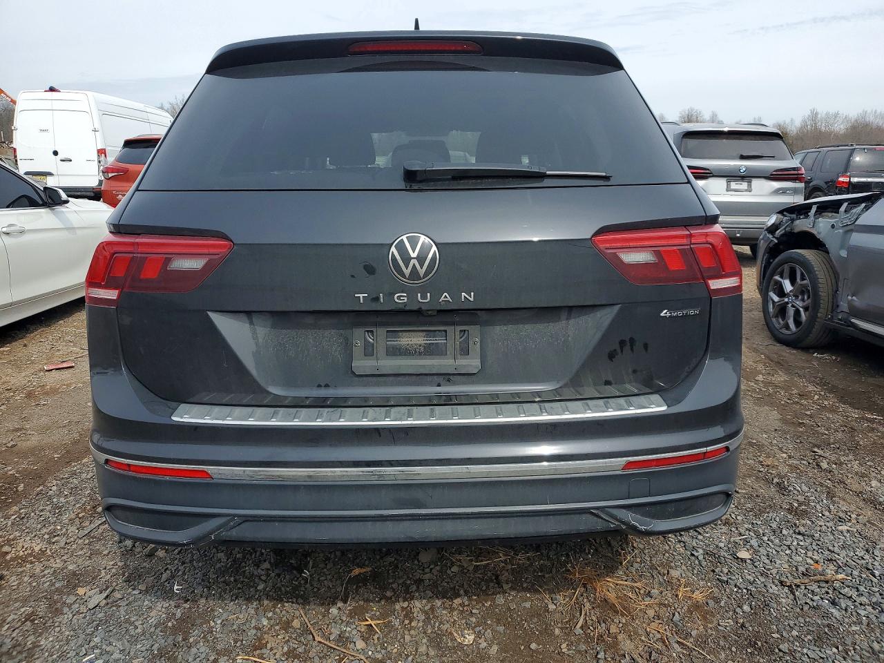 2022 Volkswagen Tiguan S Black vin: 3VV0B7AX9NM166229