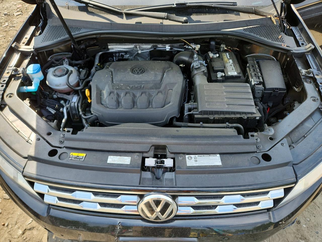 2019 Volkswagen Tiguan S Black vin: 3VV1B7AX0KM162800