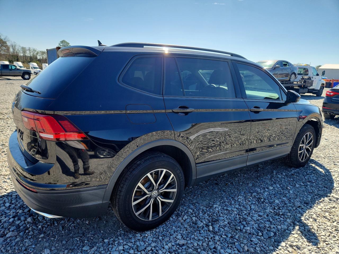 2021 Volkswagen Tiguan S Black vin: 3VV1B7AX0MM060397