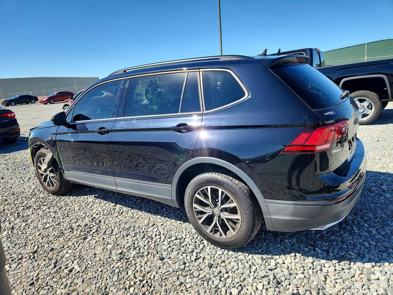 2021 Volkswagen Tiguan S Black vin: 3VV1B7AX0MM060397
