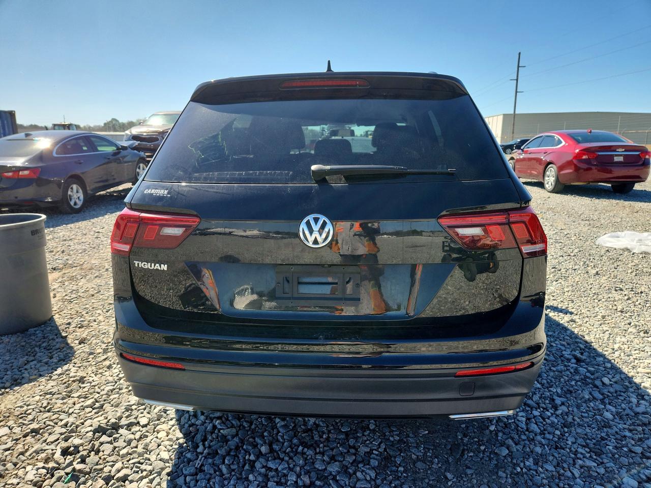 2021 Volkswagen Tiguan S Black vin: 3VV1B7AX0MM060397