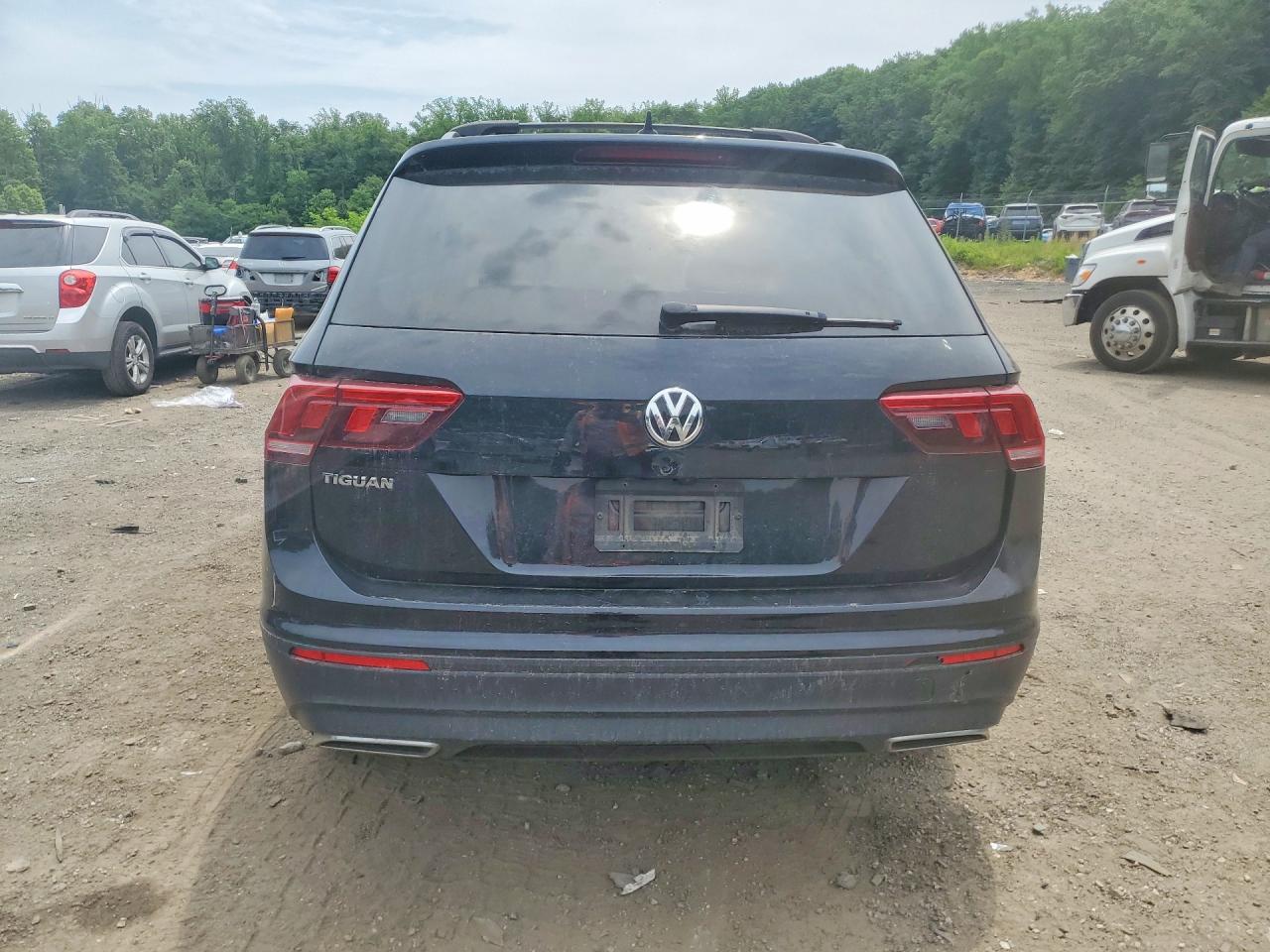 2021 Volkswagen Tiguan S Black vin: 3VV1B7AX3MM025563