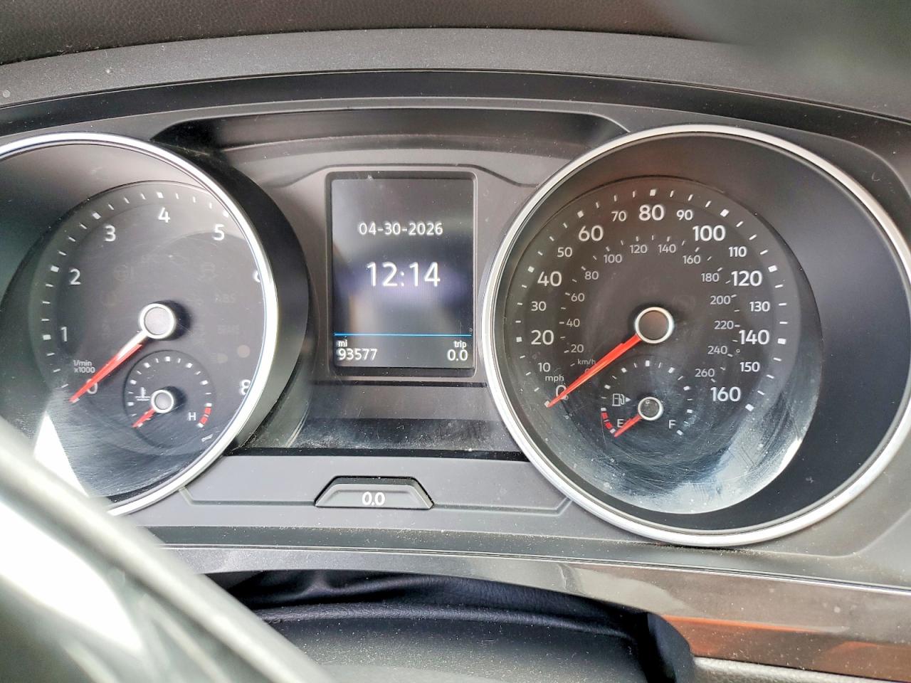 2019 Volkswagen Tiguan S Синий vin: 3VV1B7AX4KM062747