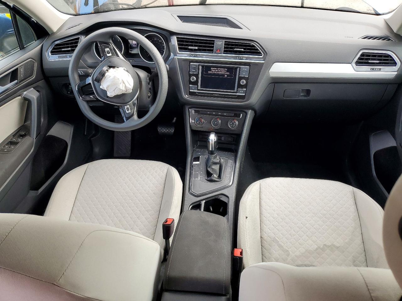 2019 Volkswagen Tiguan S Синий vin: 3VV1B7AX4KM062747