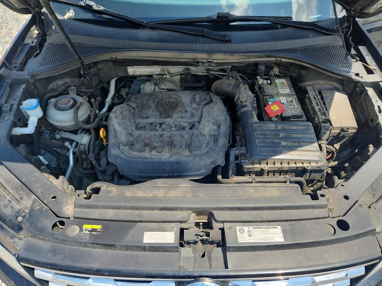 2018 Volkswagen Tiguan S Black vin: 3VV1B7AX8JM024422
