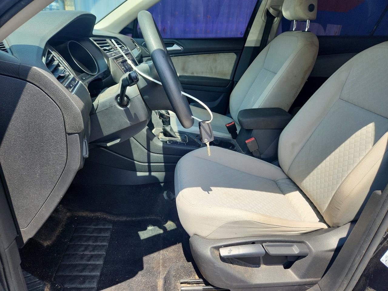 2018 Volkswagen Tiguan S Black vin: 3VV1B7AX8JM024422