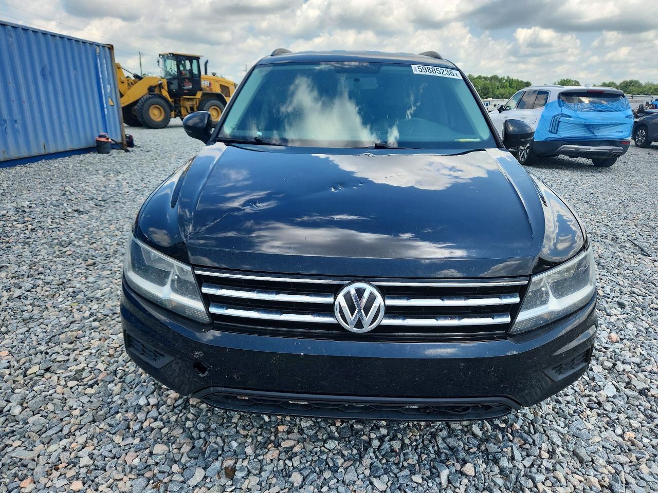2018 Volkswagen Tiguan S Black vin: 3VV1B7AX8JM024422